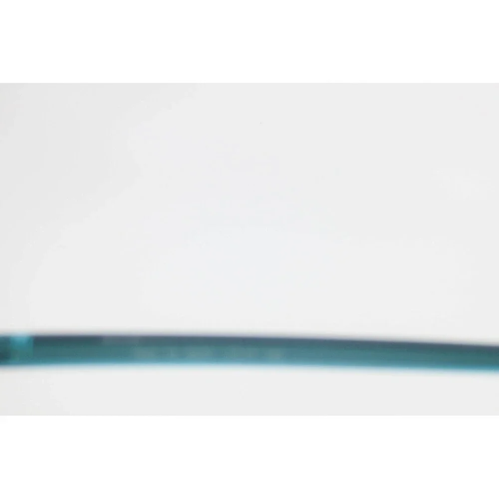 Silhouette 7642 10 6055 Teal Blue Rimless Eyeglasses Frames Austria 53-17-140